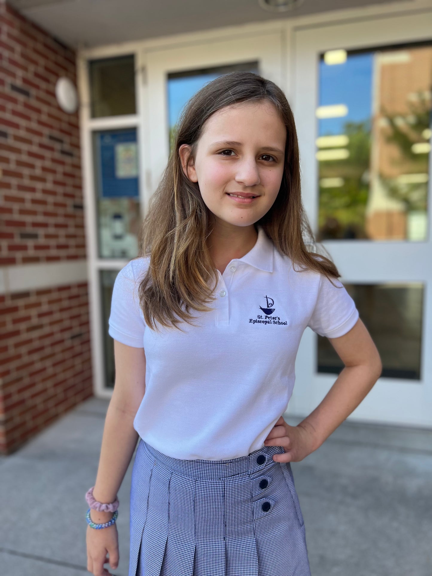 St Peters Girls Polo Short Sleeve