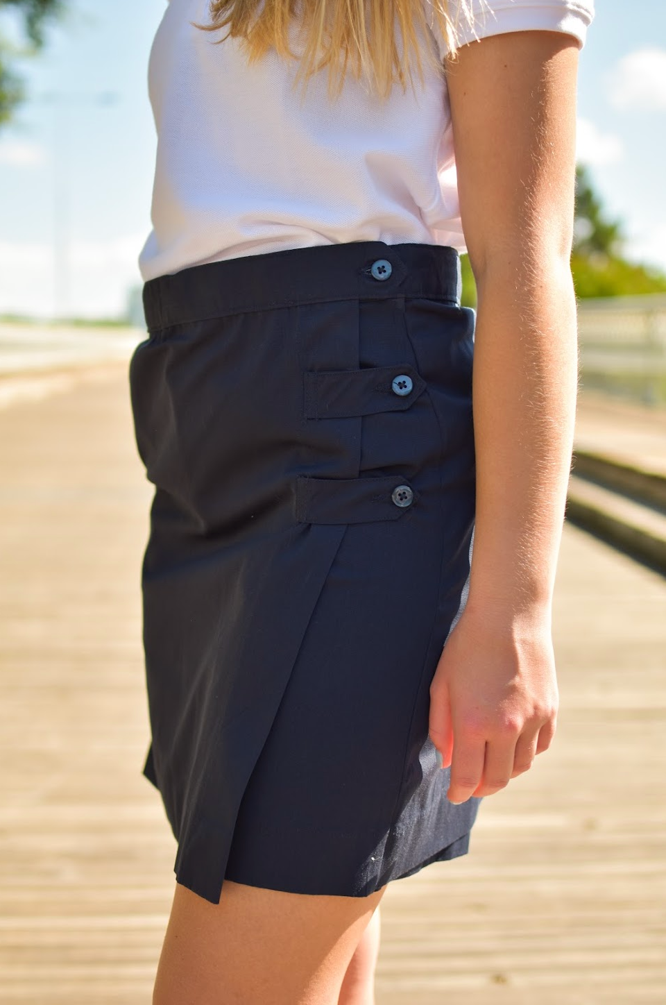 CA Middle & High Skort