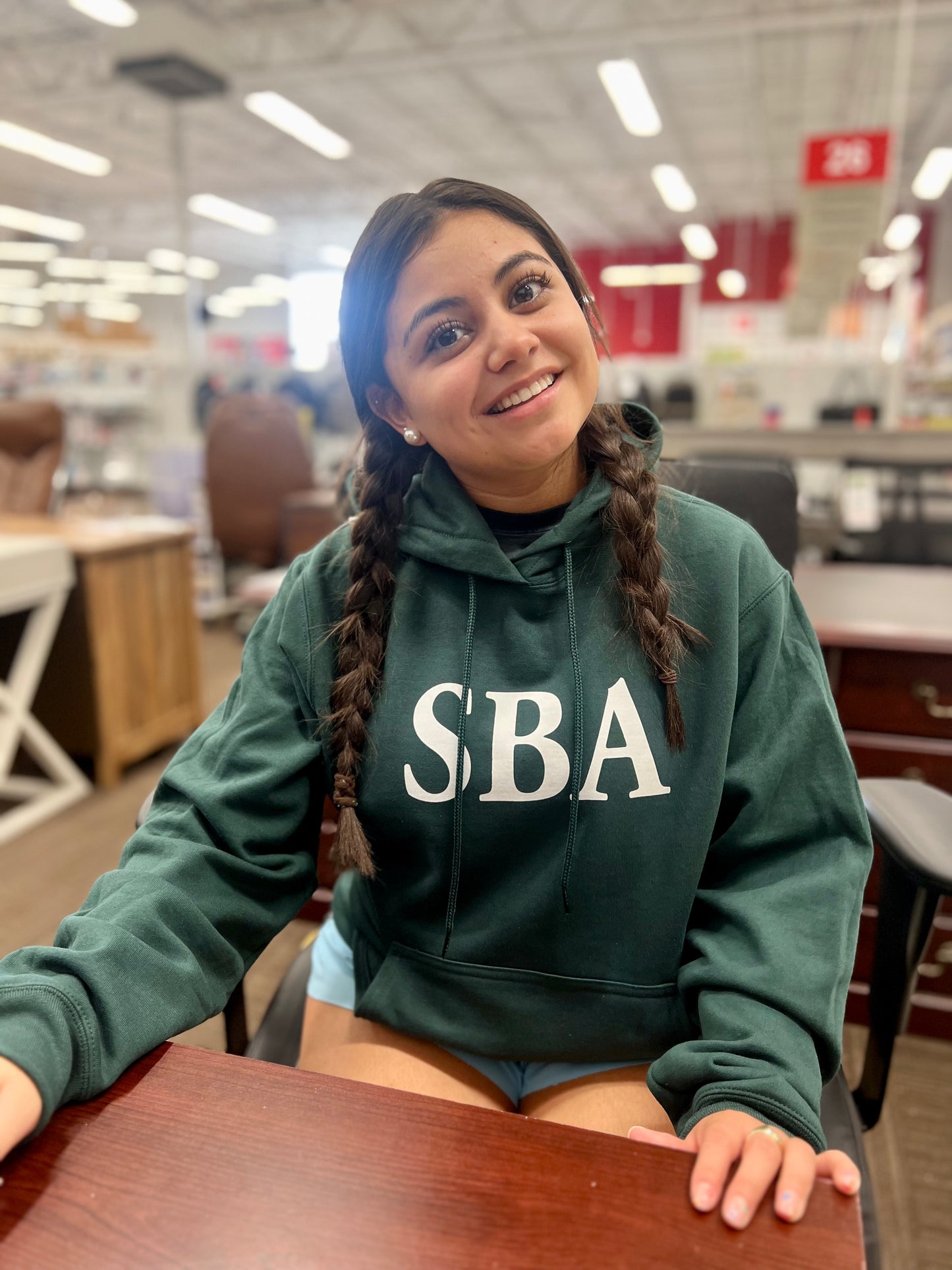SBA Letters Sweatshirt or Hoodie