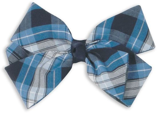 Large Plaid Bow