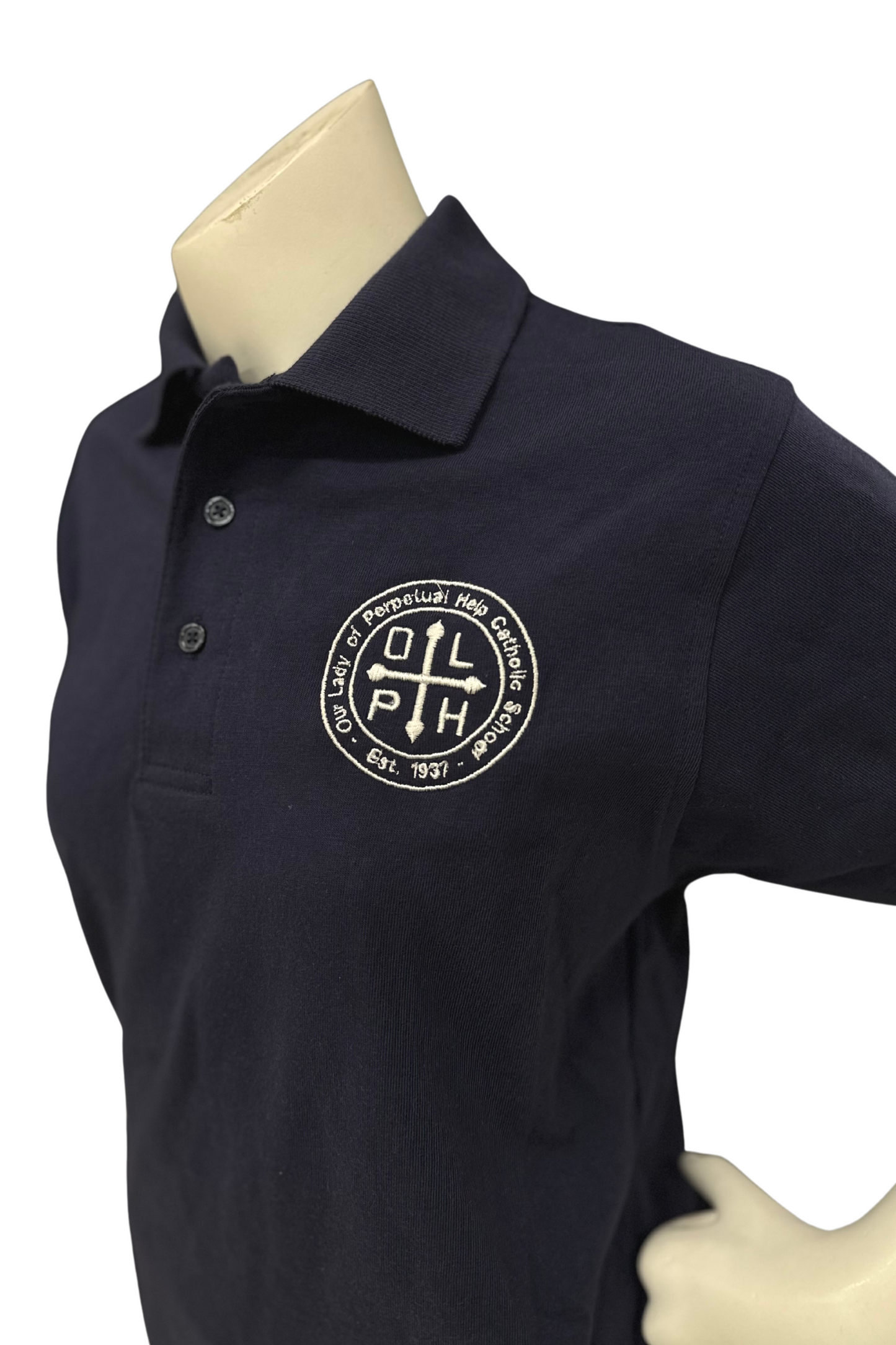 OLPH 6TH-8TH Navy Unisex Polo