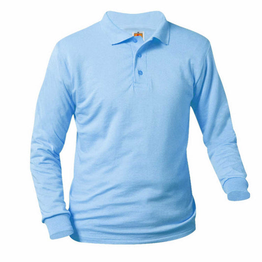Brainerd Baptist Unisex Smooth Knit Polo Long Sleeve