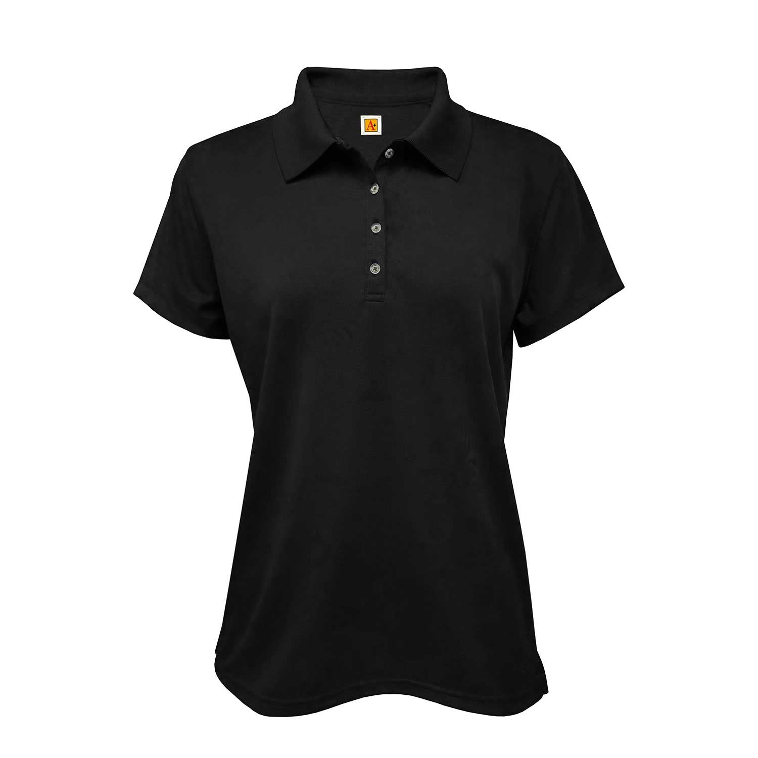 Black polo 2024 shirt for girls