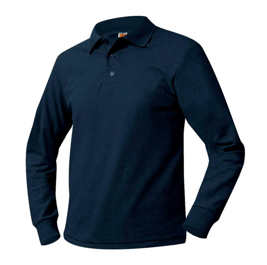 St Peters Unisex Polo Long Sleeve