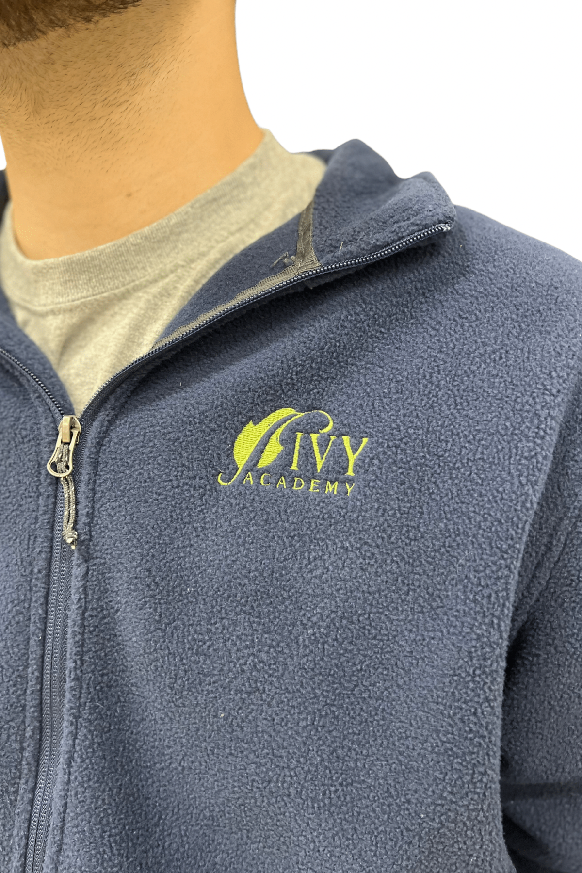 Ivy Full Zip Fleece, Navy