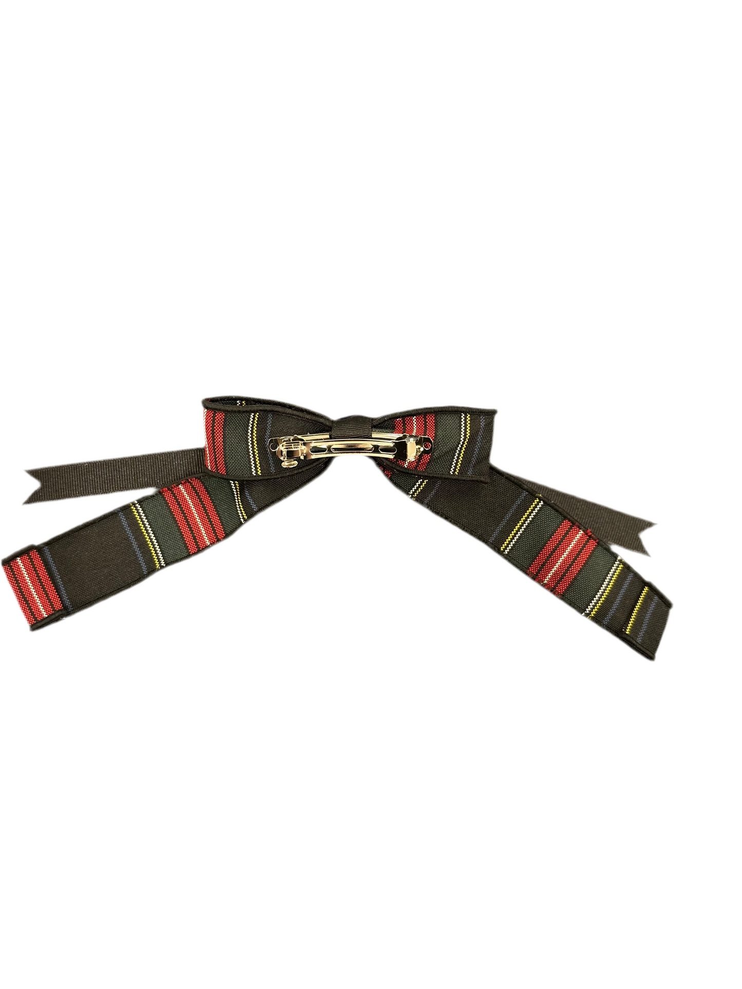 St. Jude Pinch Clip Double Layered Bow