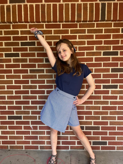 St Peters Plaid Skort