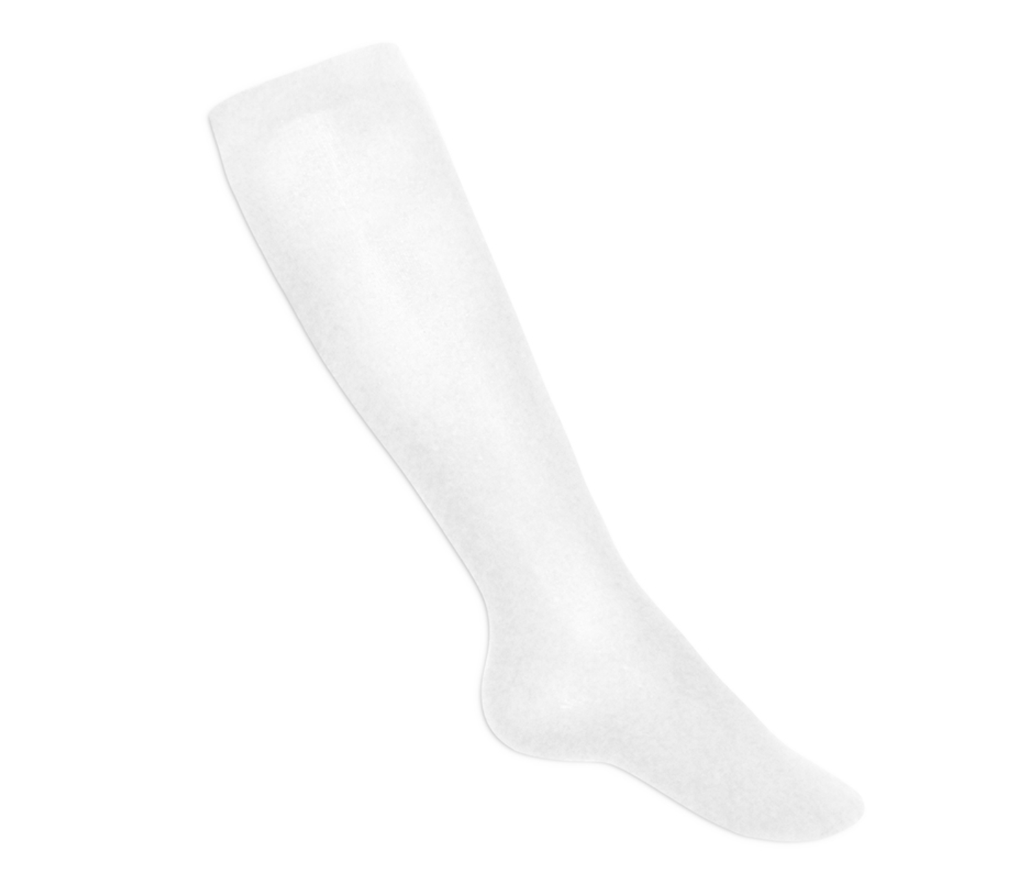 White opaque 2025 knee high socks